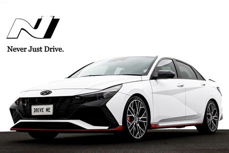 White 2022 Hyundai I30 Sedan N Premium