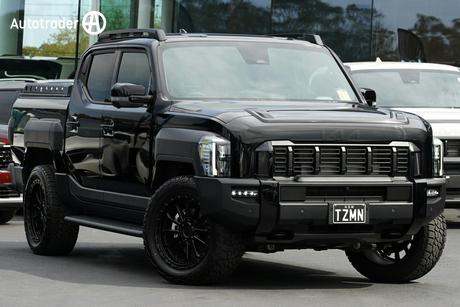 Black 2025 Kia Tasman Double Cab Pick Up X-Pro (4X4) (0.9T) Bdy Fender