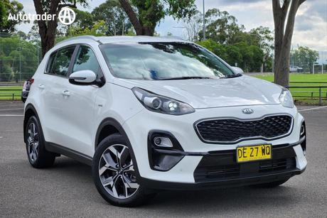 White 2019 Kia Sportage Wagon Si Premium (Awd)