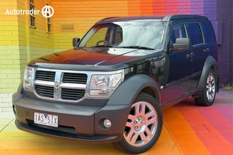 Black 2007 Dodge Nitro Wagon Sx