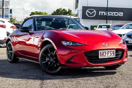 Red 2022 Mazda MX-5 Convertible Roadster