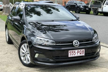 Black 2019 Volkswagen Polo Hatchback 85 Tsi Comfortline