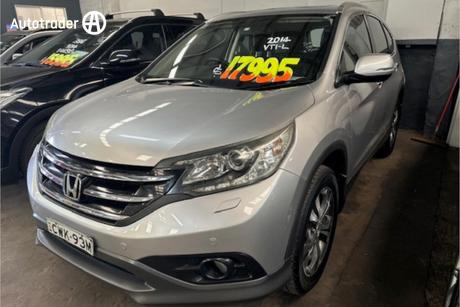 Silver 2014 Honda CR-V Wagon Vti-L (4X4)