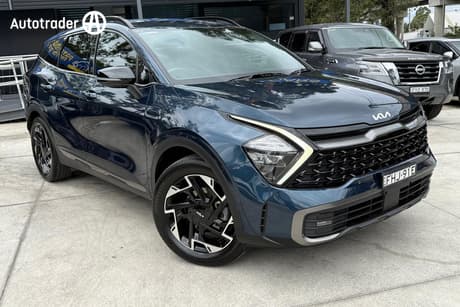 Blue 2024 Kia Sportage Wagon Sx+ (Fwd)