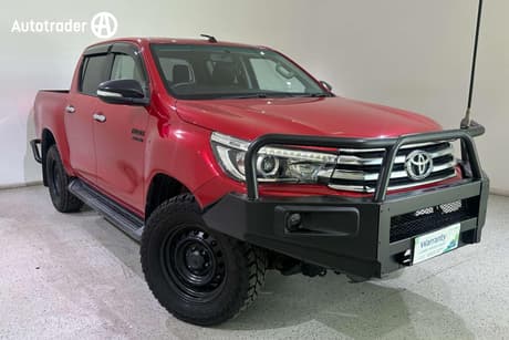 Red 2016 Toyota Hilux Dual Cab Utility Sr5 (4X4)