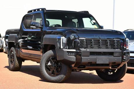 Black 2025 Kia Tasman Double Cab Pick Up X-Pro (4X4) (0.9T) Bdy Fender