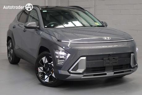 Grey 2025 Hyundai Kona Wagon Hybrid Premium