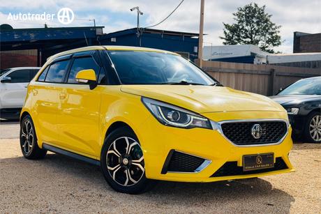 Yellow 2019 MG MG3 Hatchback Excite