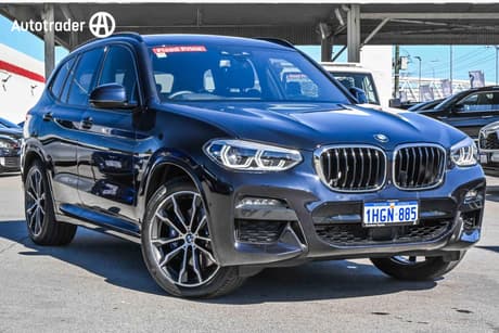 Black 2021 BMW X3 Wagon Xdrive30I M Sport