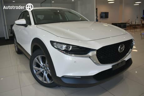 White 2026 Mazda CX-30 Wagon G25 Touring (Fwd)