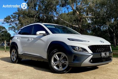 White 2022 Hyundai Kona Wagon Elite (Fwd)