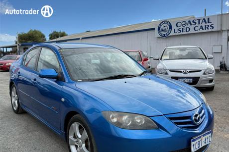Blue 2005 Mazda 3 Sedan Sp23