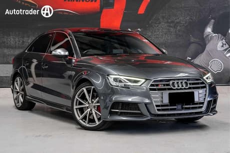 Grey 2018 Audi S3 Sedan 2.0 Tfsi Quattro
