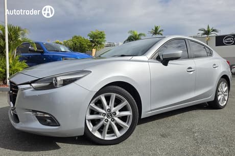 Silver 2016 Mazda 3 Sedan Sp25 Gt