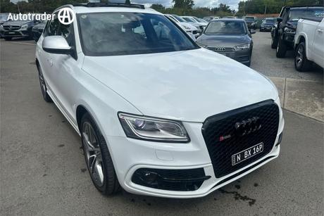 White 2014 Audi SQ5 Wagon 3.0 Tdi Quattro