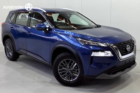 Blue 2024 Nissan X-Trail Wagon St (4Wd) 7 Seat