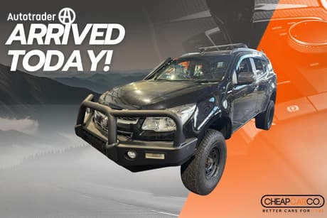 Black 2012 Holden Colorado 7 Wagon Ltz (4X4)