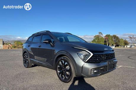 Grey 2025 Kia Sportage Wagon Gt-Line (Awd)