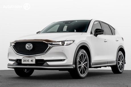 White 2022 Mazda CX-5 Wagon Akera Turbo (Awd)