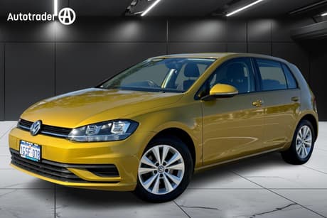 Yellow 2018 Volkswagen Golf Hatchback 110 Tsi Trendline