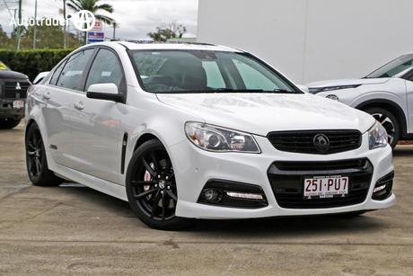 White 2014 Holden Commodore Sedan Ss-V Redline