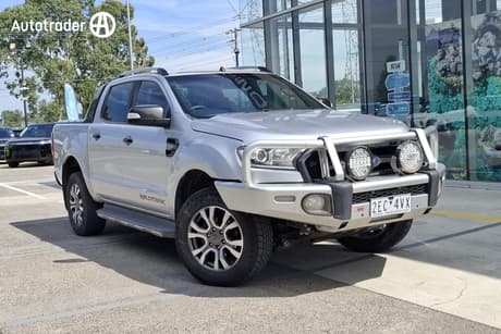 Silver 2017 Ford Ranger Dual Cab Pick-up Wildtrak 3.2 (4X4)