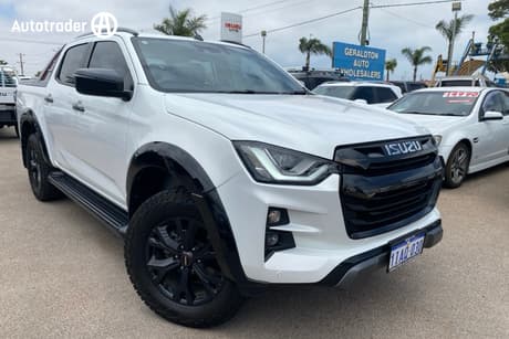 White 2023 Isuzu D-MAX Crew Cab Utility X-Terrain (4X4)