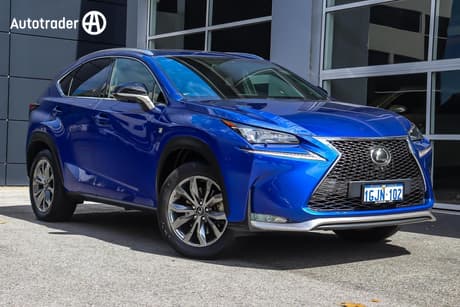 Blue 2017 Lexus NX200T Wagon F Sport (Awd)