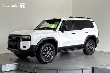 White 2026 Toyota Landcruiser Prado Wagon Altitude