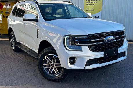 White 2025 Ford Everest Wagon Trend (4Wd)
