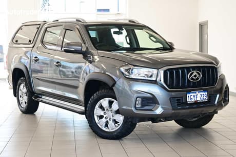 Grey 2019 LDV T60 Double Cab Utility Pro (4X4)