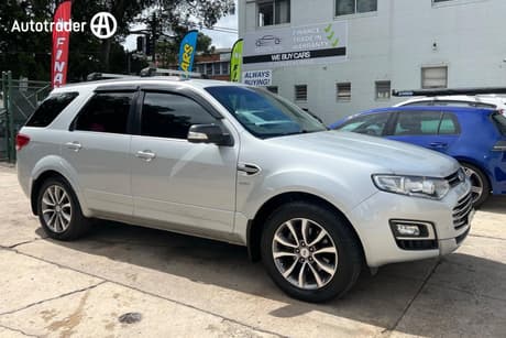 Silver 2014 Ford Territory Wagon Titanium (4X4)