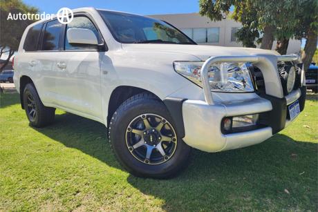 White 2010 Toyota Landcruiser Wagon Vx (4X4)