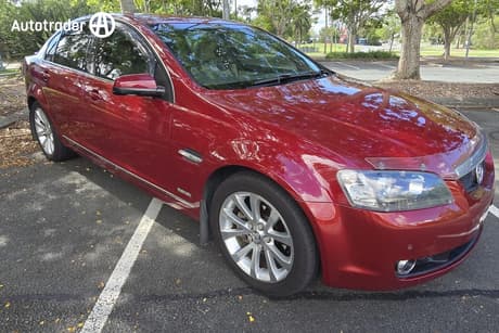 Red 2010 Holden Calais Sedan V