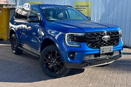 Blue 2022 Ford Everest Wagon Sport (4X4)