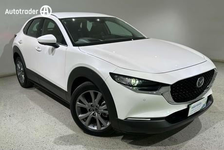 White 2023 Mazda CX-30 Wagon G25 Touring (Fwd)