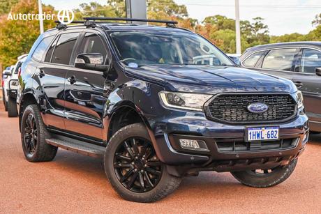 Blue 2020 Ford Everest Wagon Sport (4Wd 7 Seat)