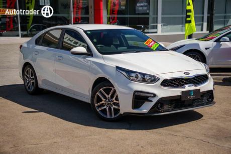 White 2021 Kia Cerato Sedan Sport+ Safety Pack