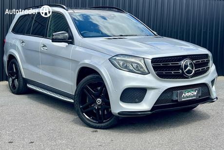 Silver 2016 Mercedes-Benz GLS500 Wagon 4Matic