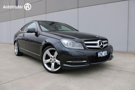 Black 2013 Mercedes-Benz C250 Coupe Cdi Sport Be