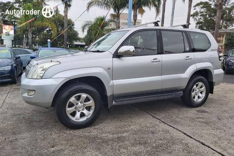 Silver 2004 Toyota Landcruiser Prado Wagon Gxl (4X4)