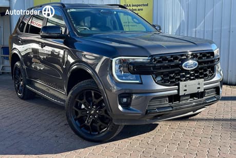 Grey 2025 Ford Everest Wagon Sport (Rwd)