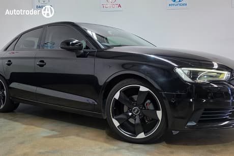 Black 2015 Audi A3 Sedan 1.4 Tfsi Attraction Cod