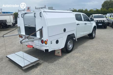 White 2021 Isuzu D-MAX Crew Cab Chassis Sx (4X2) High-Ride