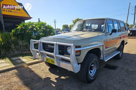 Beige 1985 Toyota Landcruiser SUV DELUXE