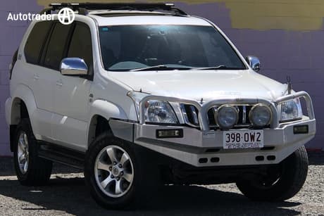 White 2006 Toyota Landcruiser Prado Wagon Grande (4X4)