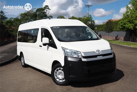 White 2019 Toyota HiAce Bus Commuter (12 Seats)