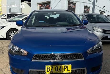 Blue 2014 Mitsubishi Lancer Sedan Lx
