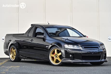 Black 2009 Holden UTE Ute Tray SV6 R