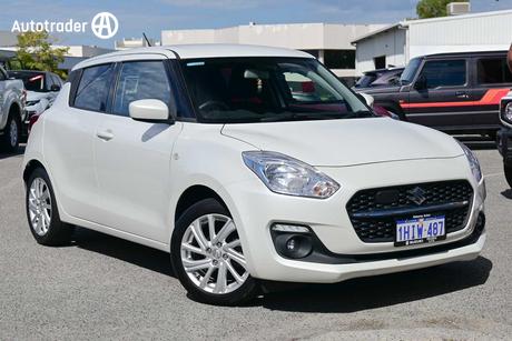 White 2021 Suzuki Swift Hatchback Gl Navi Plus